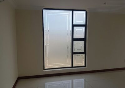 A large window